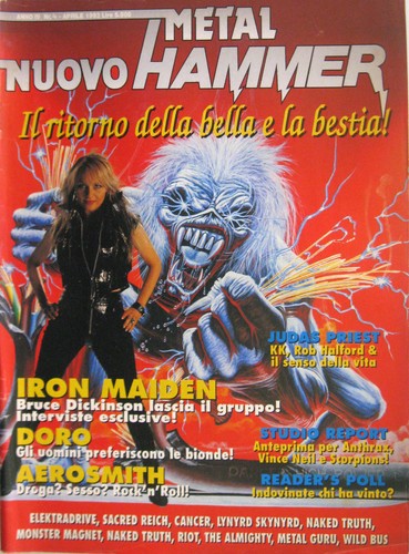 Metal hammer 1993 doro iron - hammer,