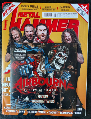 Metal hammer 2026 - hammer, airbourne