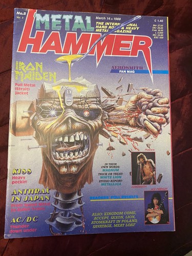 Metal hammer magazine vol - magazine,