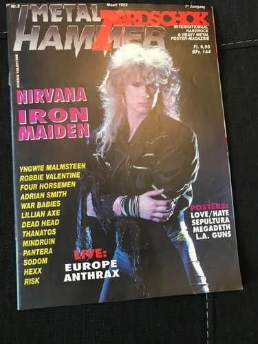 Metal hammer aardschok 1992 - hammer/aardschok, 03/1992