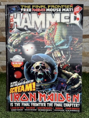 Iron maiden magazine metal - maiden,