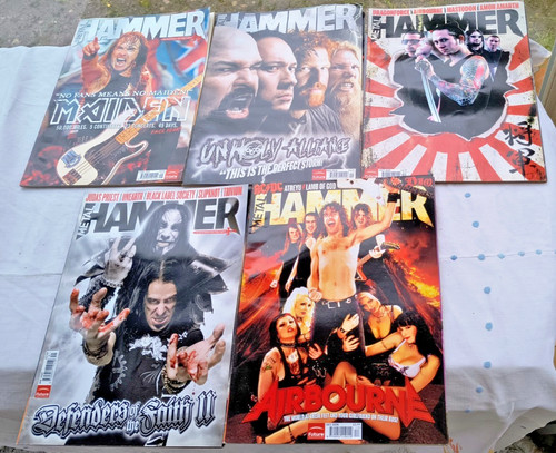 Metal hammer job lot issues - 5,