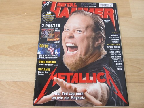 Metal hammer magazin 2008 - metal,