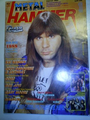 Metal hammer 1989 iron - hammer,