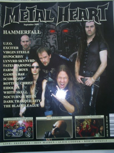 Metal heart hammerfall gamma - metal,