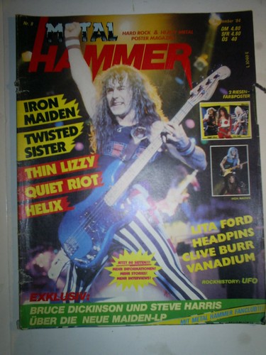 Metal hammer 1985 iron - hammer,