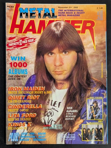 Metal hammer magazine - no, 23