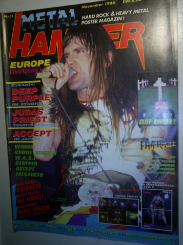 Metal hammer 1986 iron - 1986,