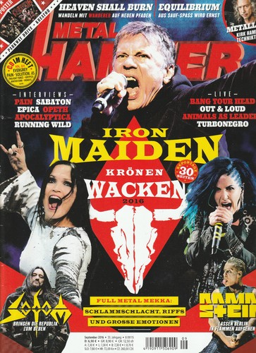 Metal hammer 9 2016 iron - hammer,