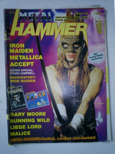 Metal hammer 1985 iron - hammer,