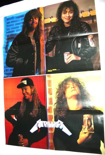 Metallica iron maiden - /,