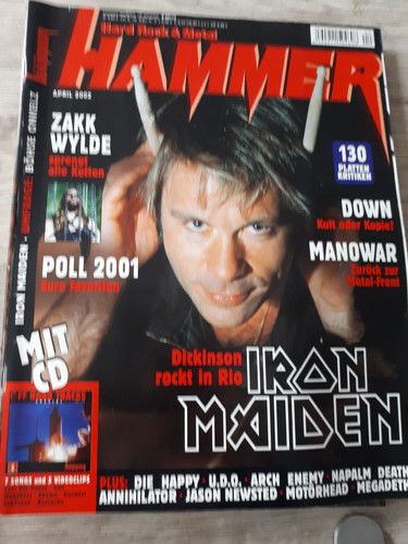 Metal hammer vom april - vom,