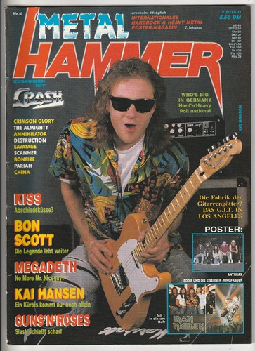 Metal hammer 04 - ✪, #04/1990
