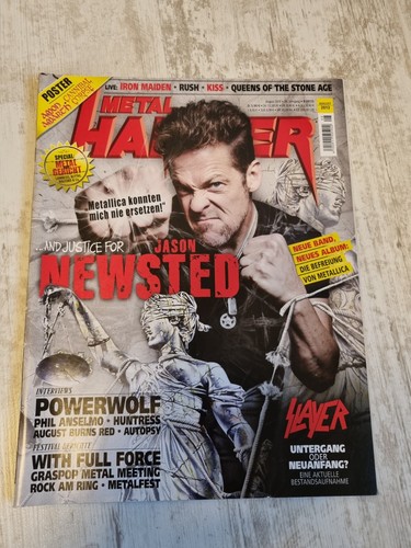 Metal hammer august 2013 kiss - metal,