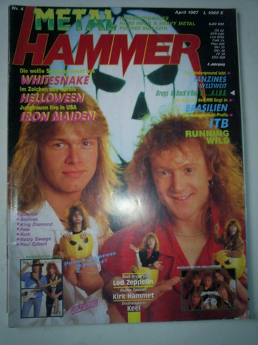 Metal hammer 1987 helloween - 1987,