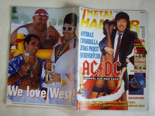 Metal hammer 1991 ac - nr.,