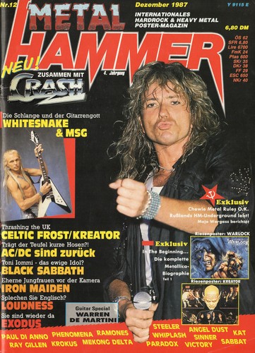 Metal hammer ausgabe 12 - ausgabe, nr.12