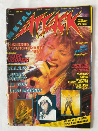 Metal attack 1986 hammer - metal, 7