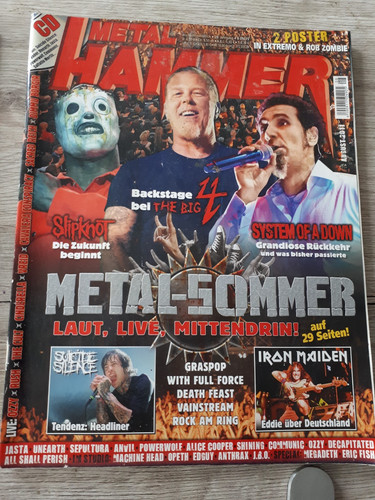Metal hammer vom august - metal,