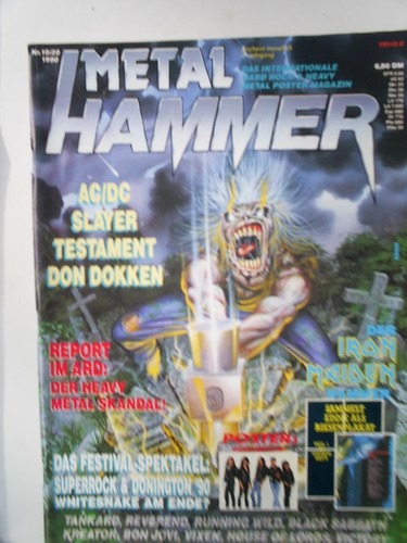 Metal hammer 1990 iron - hammer,