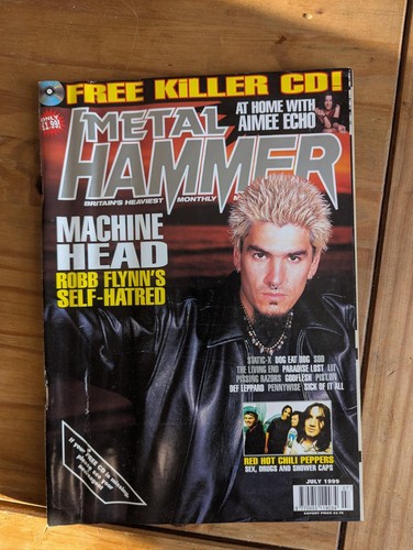 Metal hammer magazines 1998 - metal,