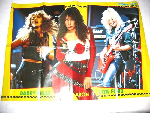 Lee aaron lita ford iron - lita,